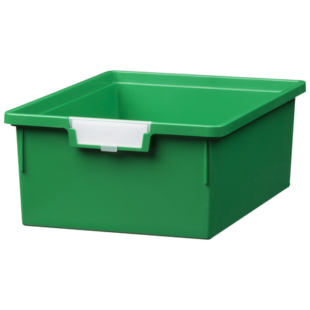 Storsystem Bin, Tray, Tote, Green, High Impact Polystyrene, 12.25 in W, 6 in H CE1952PG1